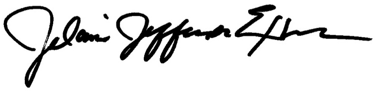 Dean Jelani Jefferson Exum Signature