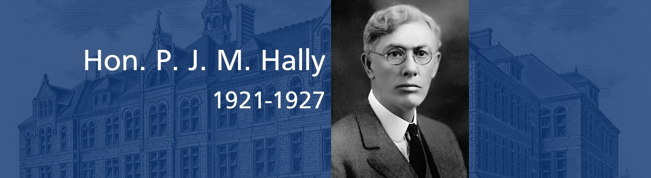 Hon. P. J. M. Hally