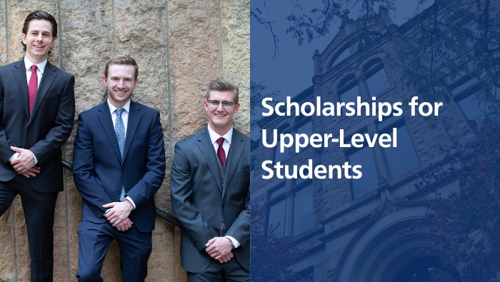 Scholarships for Upper-Level Students